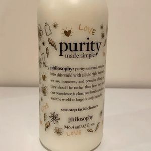 Philosophy one step facial wash